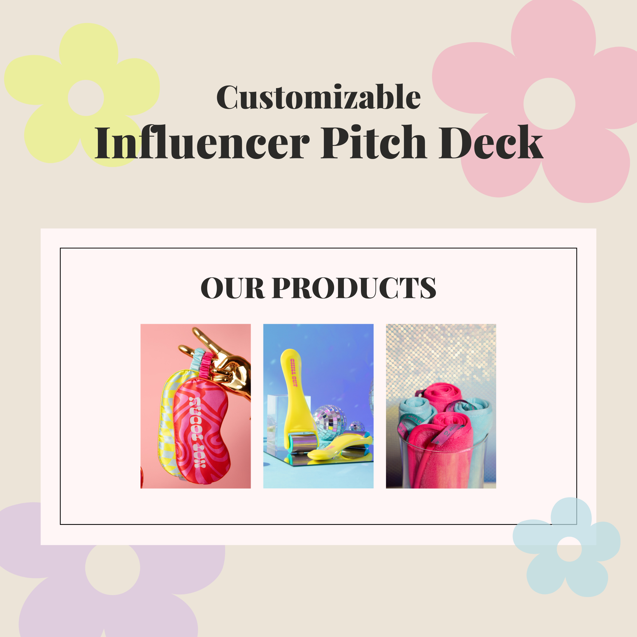 FREE Influencer Pitch Template Nesscessity Creative